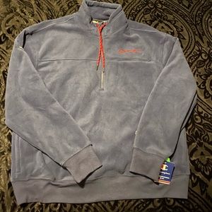(XL) Explorer Fleece 1/4 Zip, Script Logo